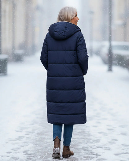 Layla | Manteau long élégant confort premium