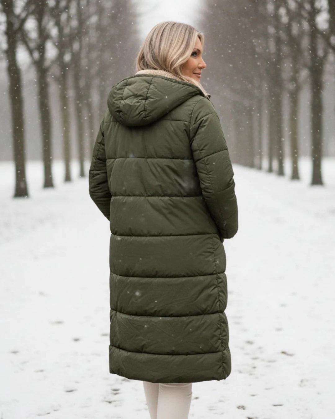 Layla | Manteau long élégant confort premium