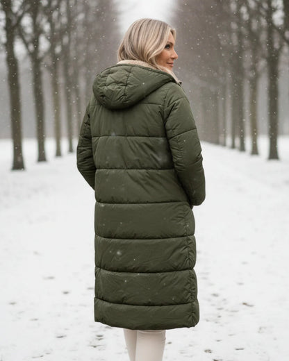 Layla | Manteau long élégant confort premium