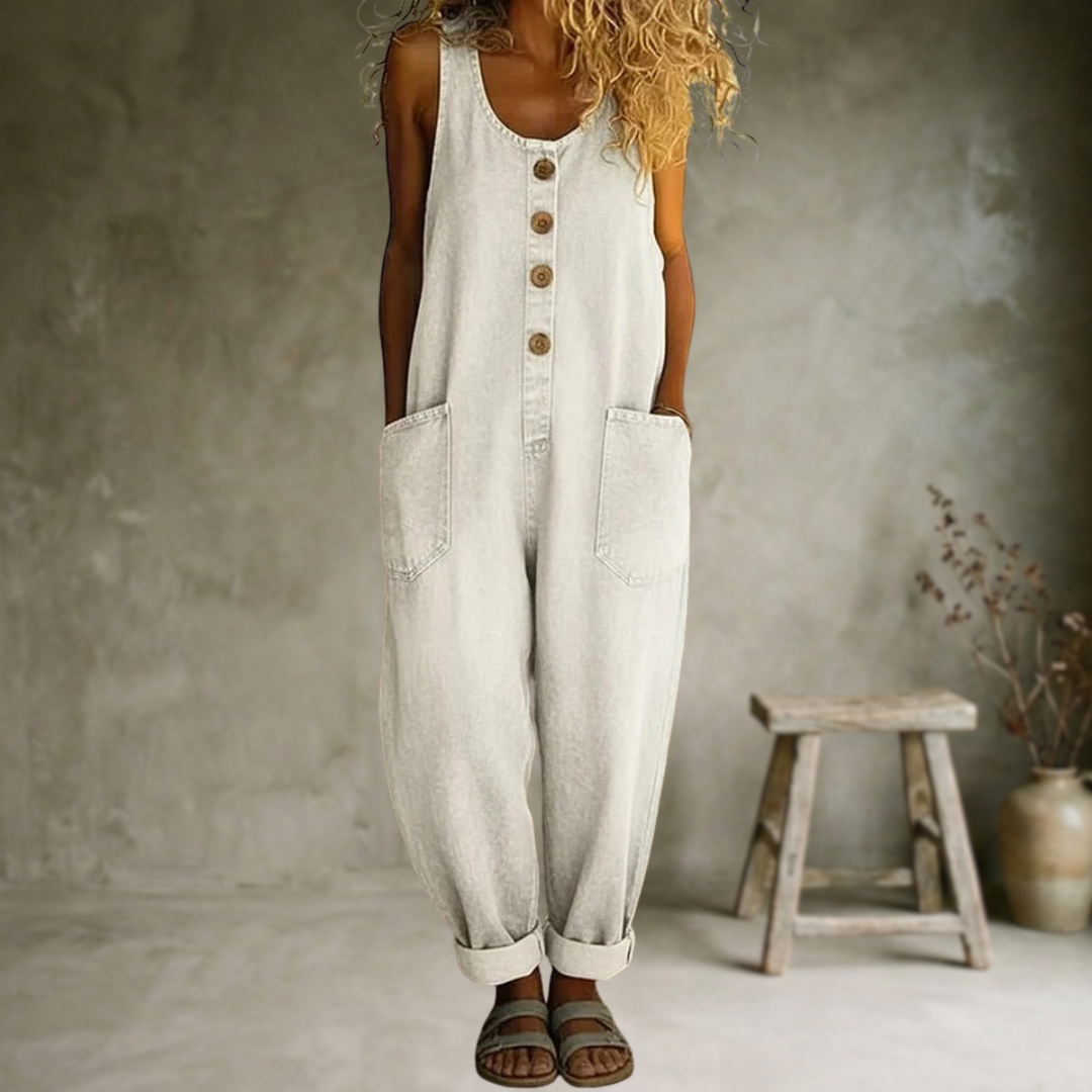 Selma | Combinaison au look denim vintage