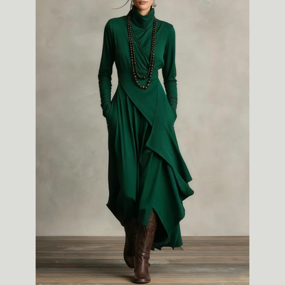 Larissa | Robe Asymétrique de Haute Qualité