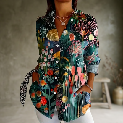 Rina | Blouse avec imprimé coloré