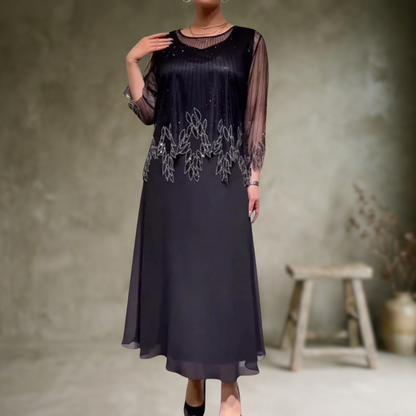 Doris | Elegant midi Robe