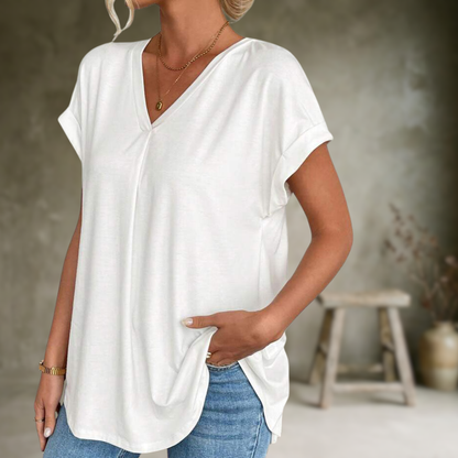 Amanda | T-shirt avec un dos original, 6 couleurs