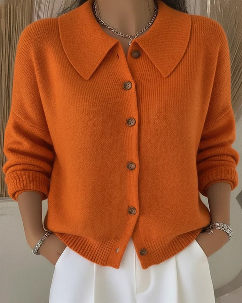 Milena | Cardigan avec col
