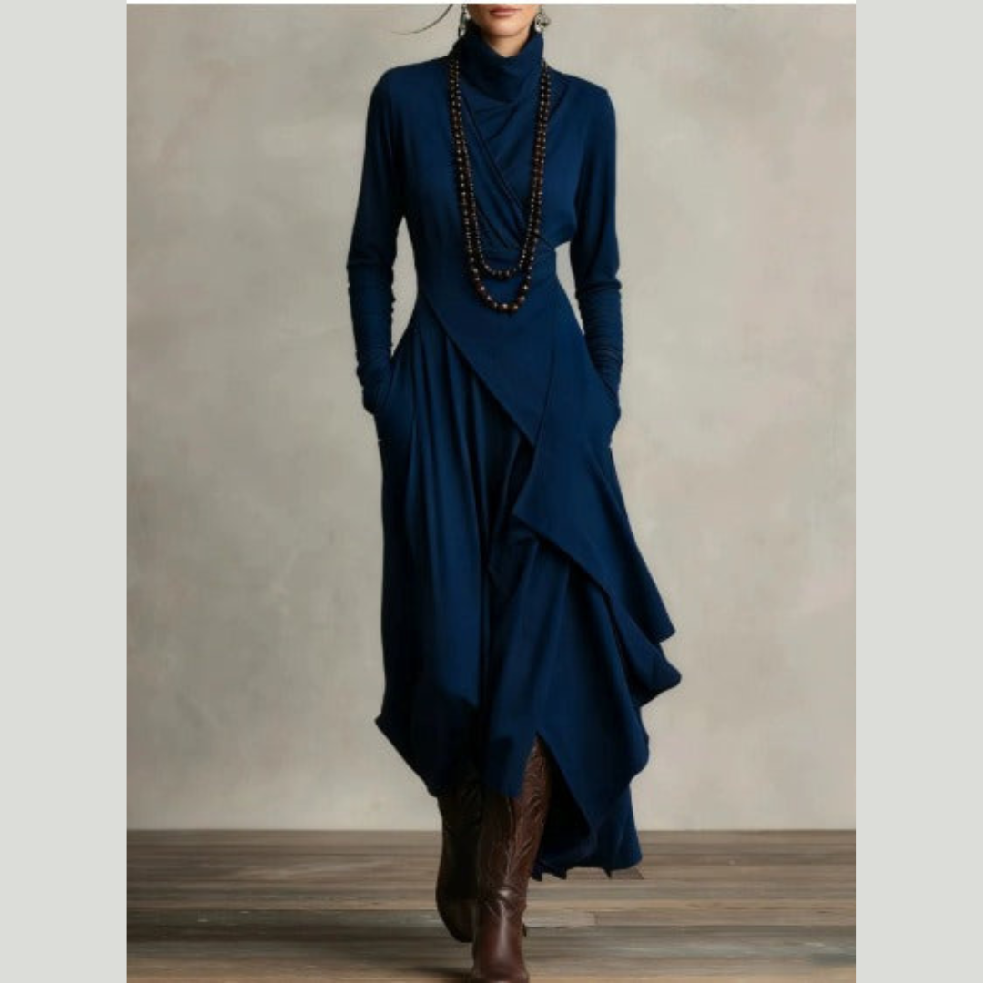 Larissa | Robe Asymétrique de Haute Qualité