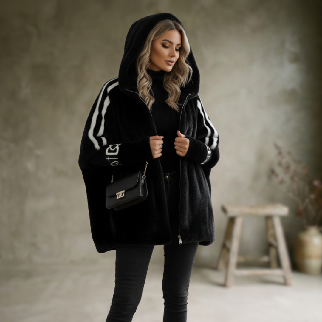 Sandy | Veste décontractée (avec capuche) d’Hiver