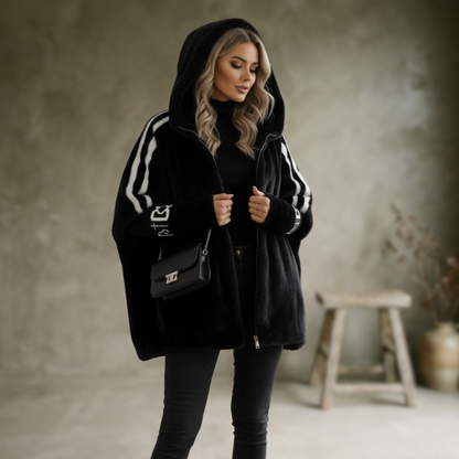 Sandy | Veste décontractée (avec capuche) d’Hiver