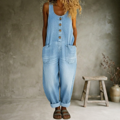 Selma | Combinaison au look denim vintage