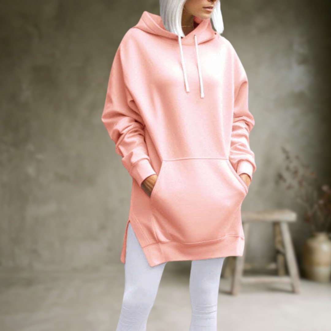 Ella | Robe à capuche oversize