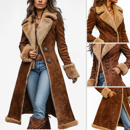 Noëlle | Manteau en Fourrure Douce