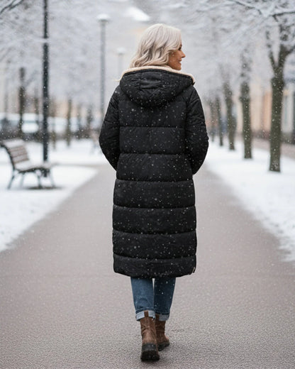 Layla | Manteau long élégant confort premium