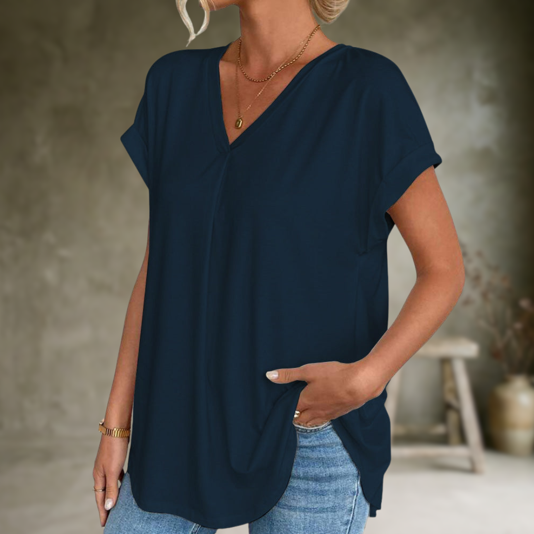 Amanda | T-shirt avec un dos original, 6 couleurs