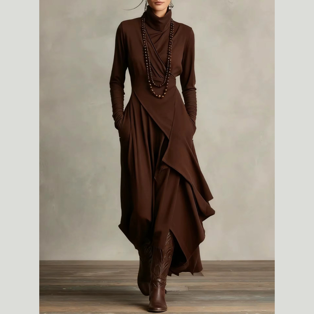 Larissa | Robe Asymétrique de Haute Qualité