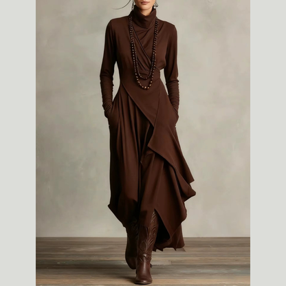 Larissa | Robe Asymétrique de Haute Qualité