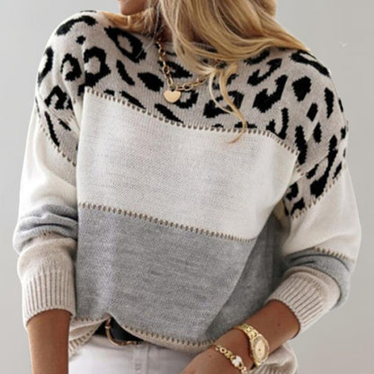 Cheyenne | Pull Léopard Élégance