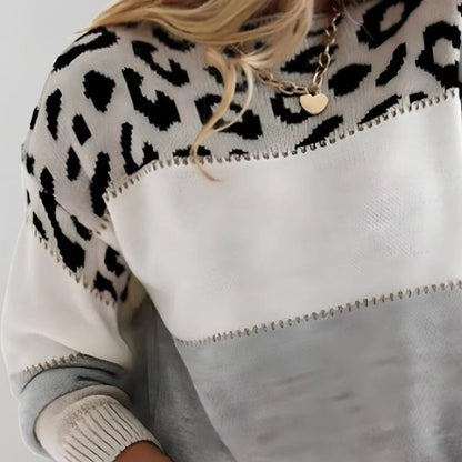 Cheyenne | Pull Léopard Élégance