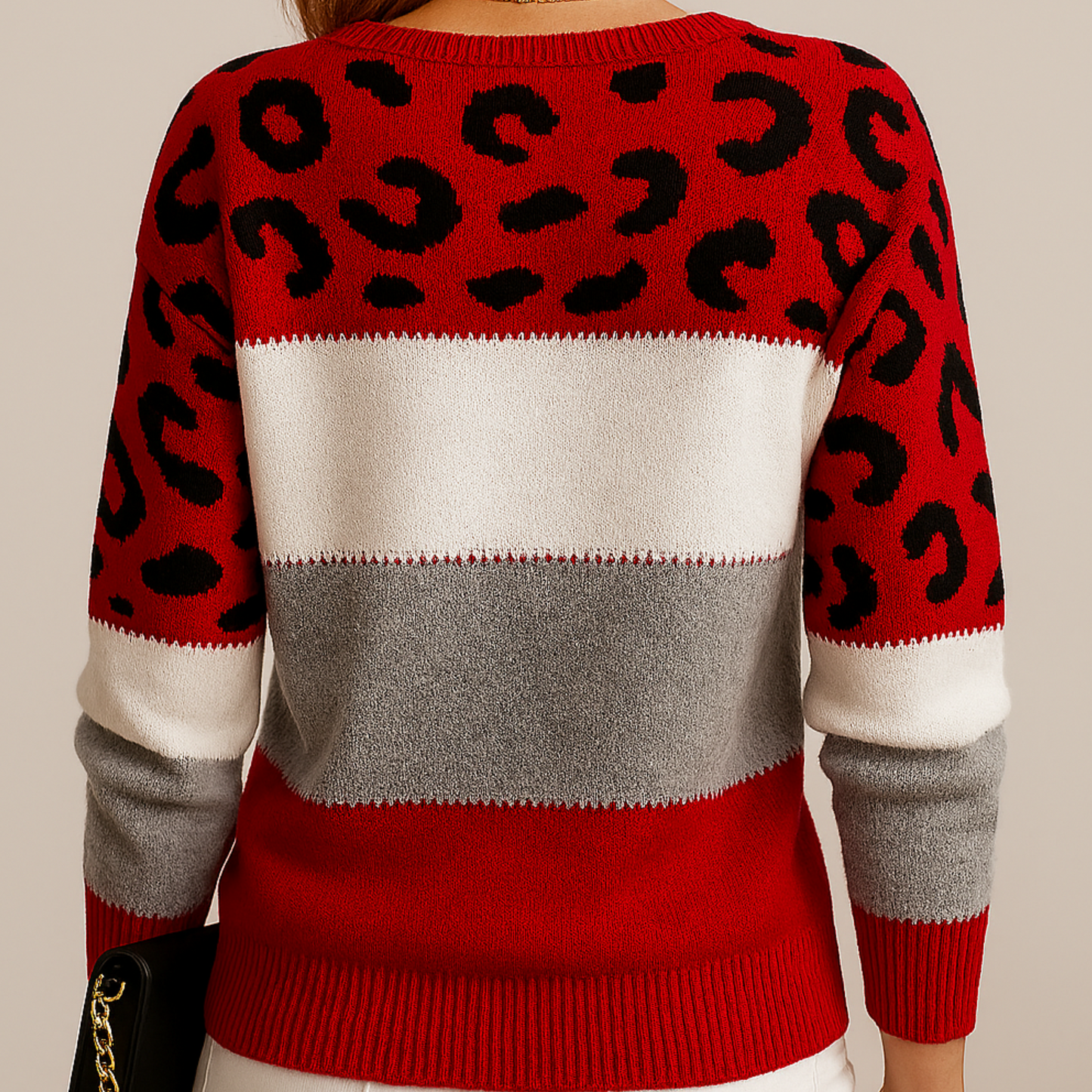 Cheyenne | Pull Léopard Élégance