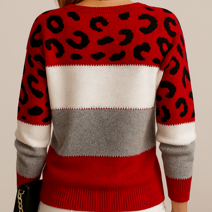 Cheyenne | Pull Léopard Élégance