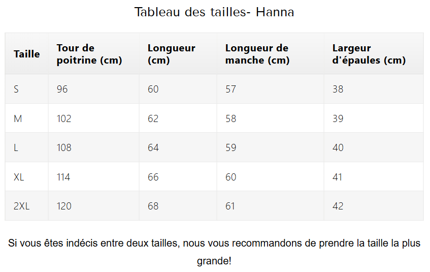 Hanna - Douce Hivernale En Merinoull