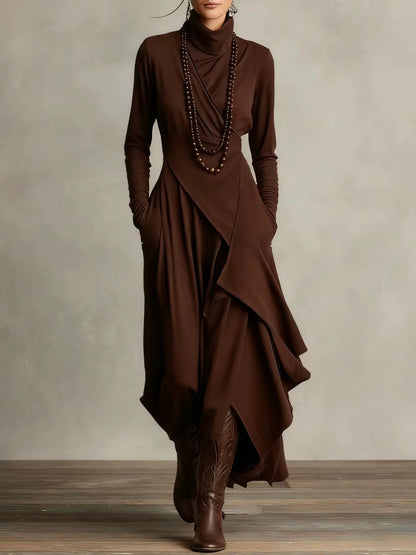 Larissa | Robe Asymétrique de Haute Qualité