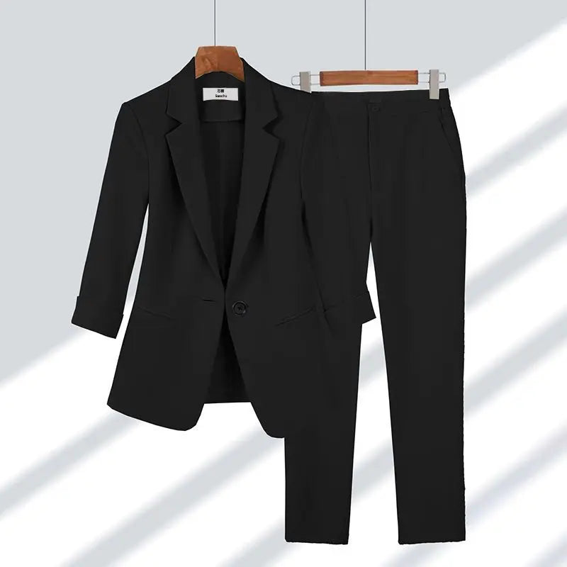 Victoria - Ensemble Tailleur Chic Veste et Pantalon