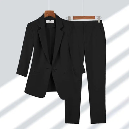 Victoria - Ensemble Tailleur Chic Veste et Pantalon