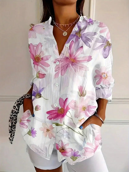 Rina | Blouse avec imprimé coloré