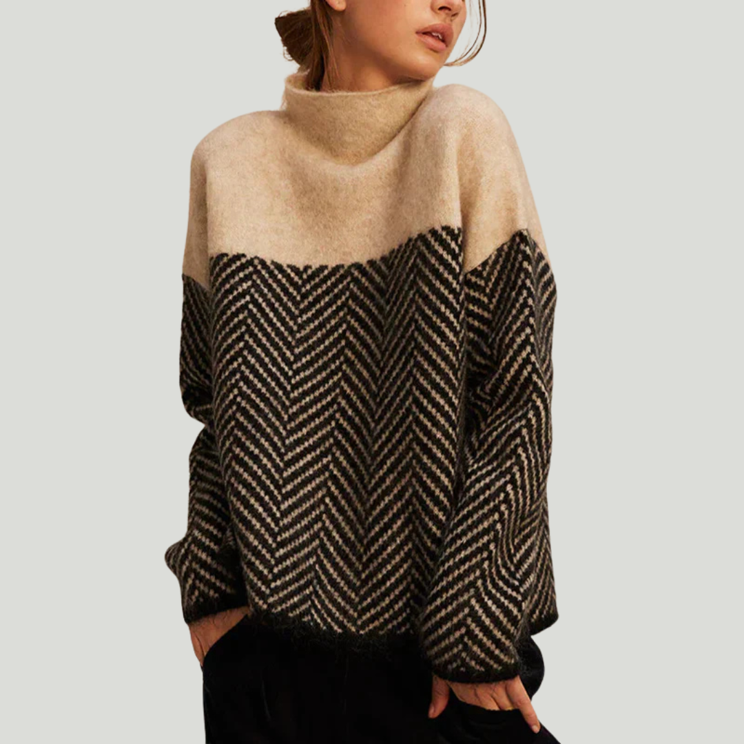 Mira | Pull Torsadé Élégant