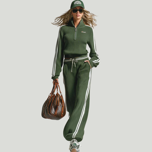 Cora | Costume rétro vert