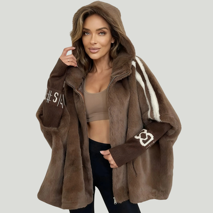 Sandy | Veste décontractée (avec capuche) d’Hiver
