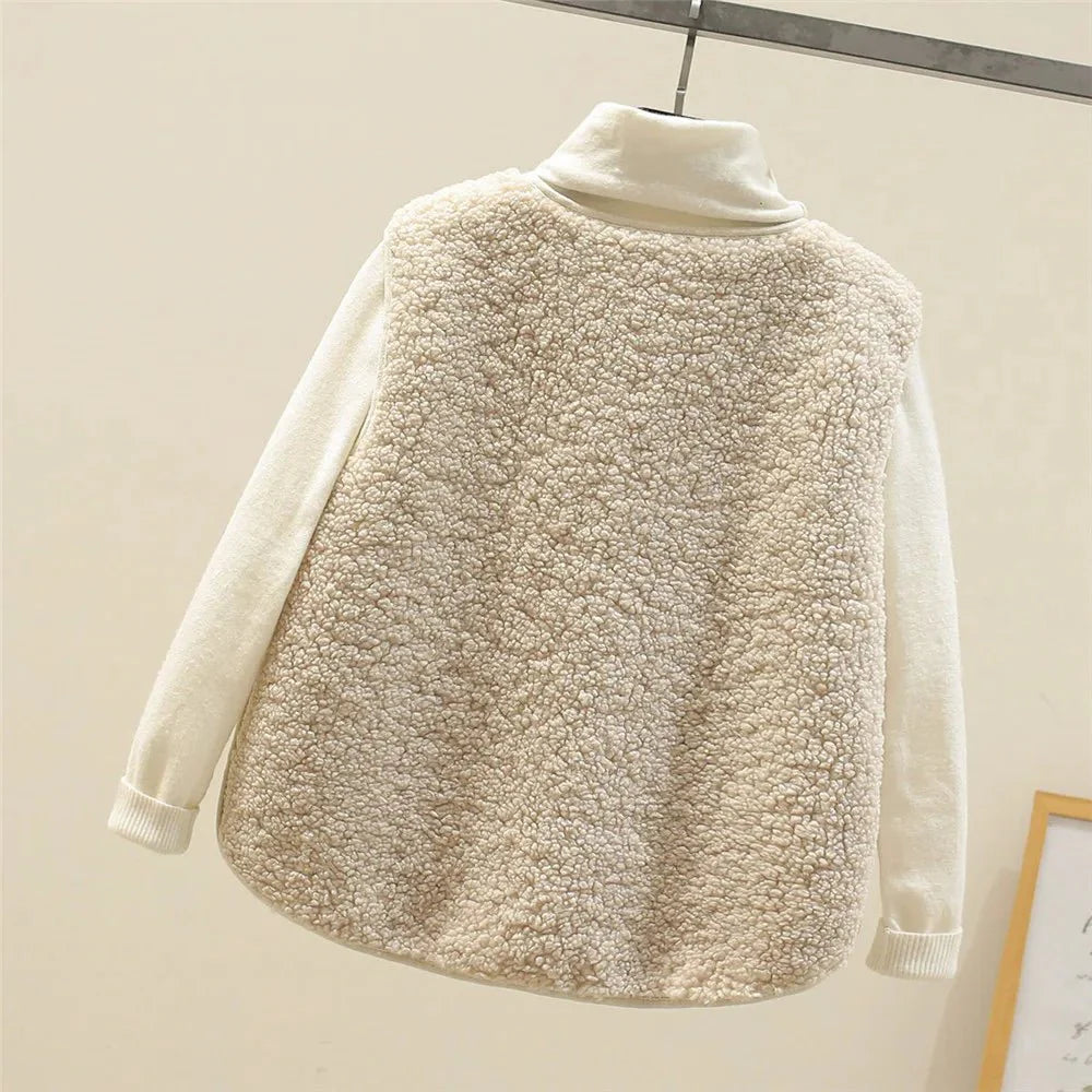 Emma | Cardigan gillet fleece