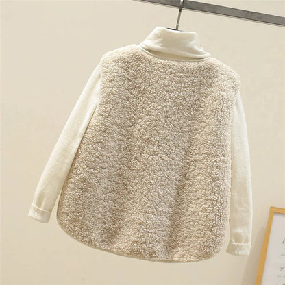 Emma | Cardigan gillet fleece