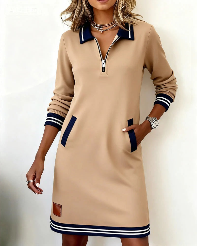 Marietta | Robe Style Sporty-Chic Féminin