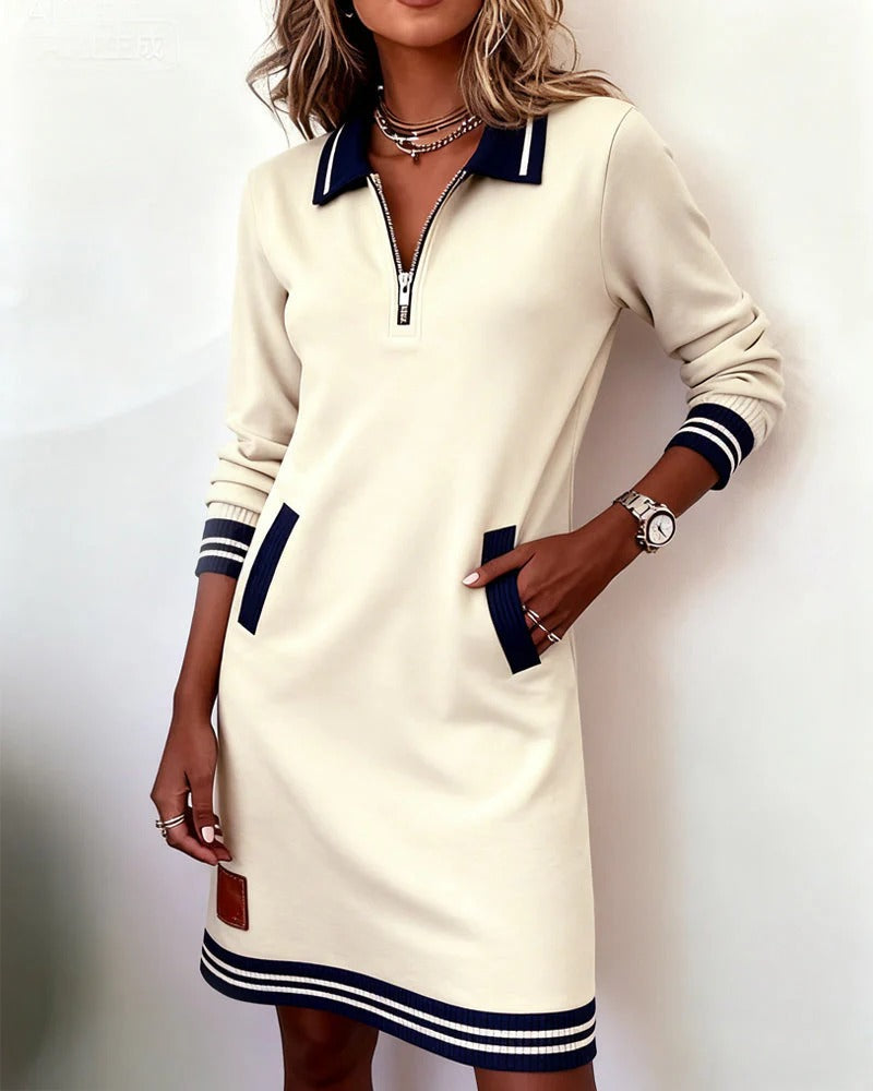 Marietta | Robe Style Sporty-Chic Féminin