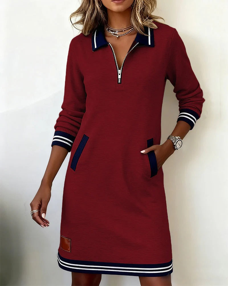 Marietta | Robe Style Sporty-Chic Féminin