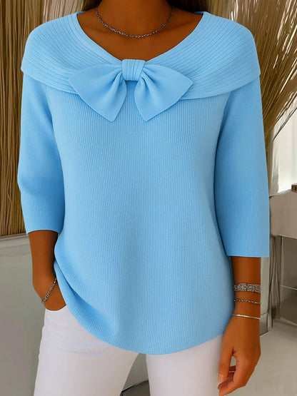 Lirya | Pull Noeud Élégance