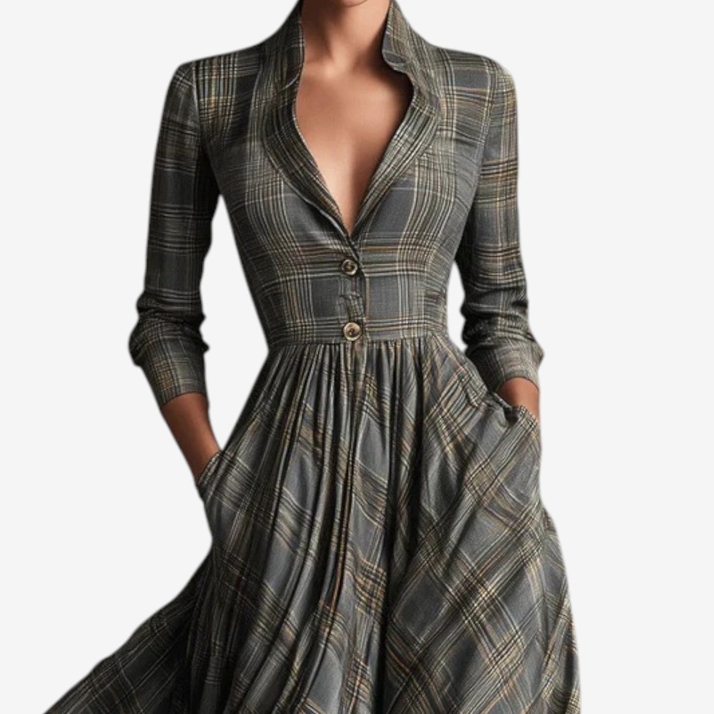 Abele | Robe Chic Carreaux