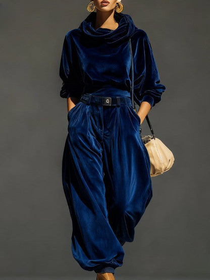 Jose | Ensemble vintage en velours