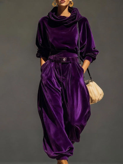 Jose | Ensemble vintage en velours
