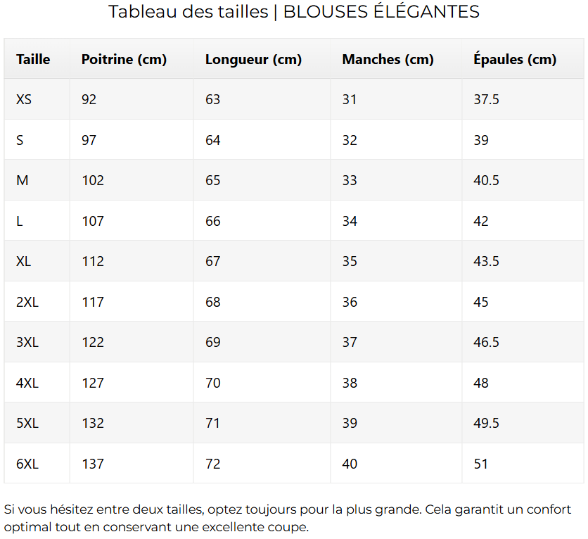 KORNELIA | Blouse élégante avec motifs