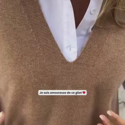 Nusa | gilet en maille confortable