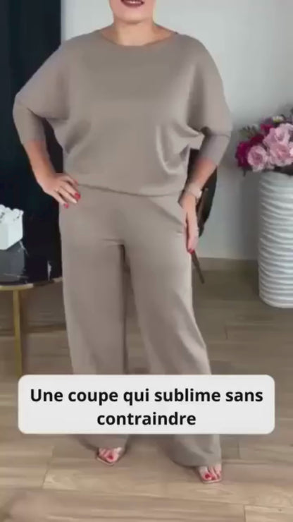 Gabriel | Ensemble de 3 Pièces avec Cardigan Long