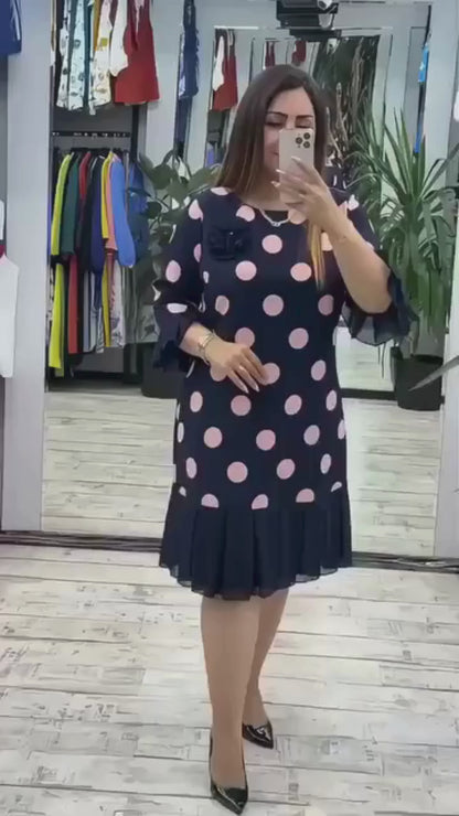 Pia | Robe midi élégante et confortable