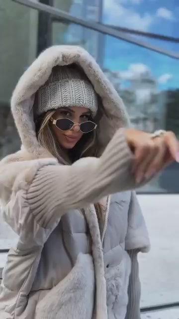Raina - veste thermique À capuche
