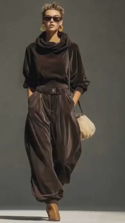 Jose | Ensemble vintage en velours