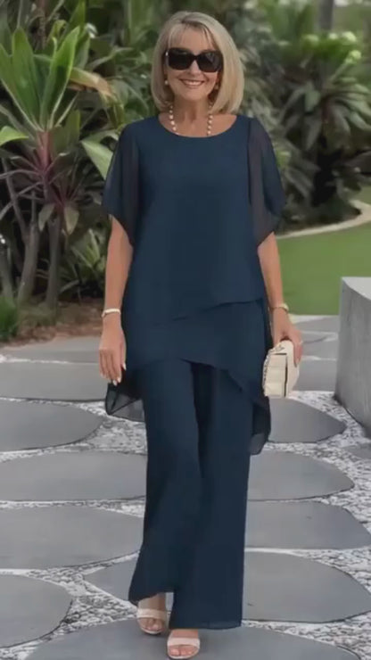 Sorcha | Ensemble chic avec haut et pantalon