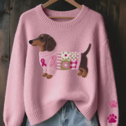 Naoni | Pull avec motif teckel
