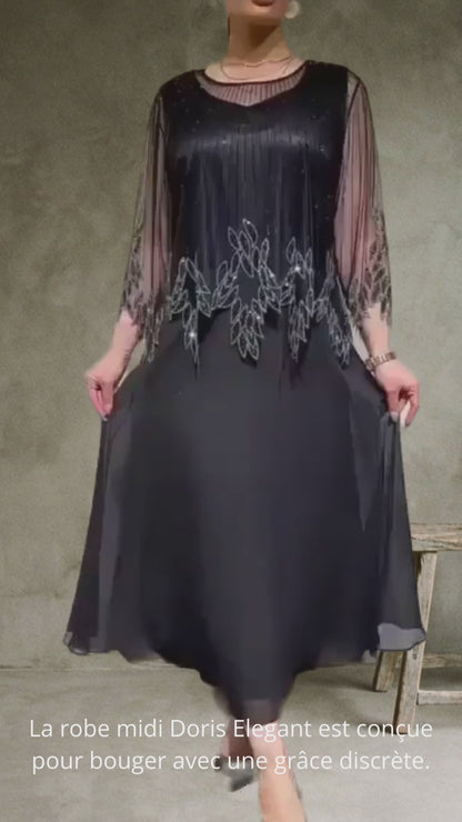 Doris | Elegant midi Robe
