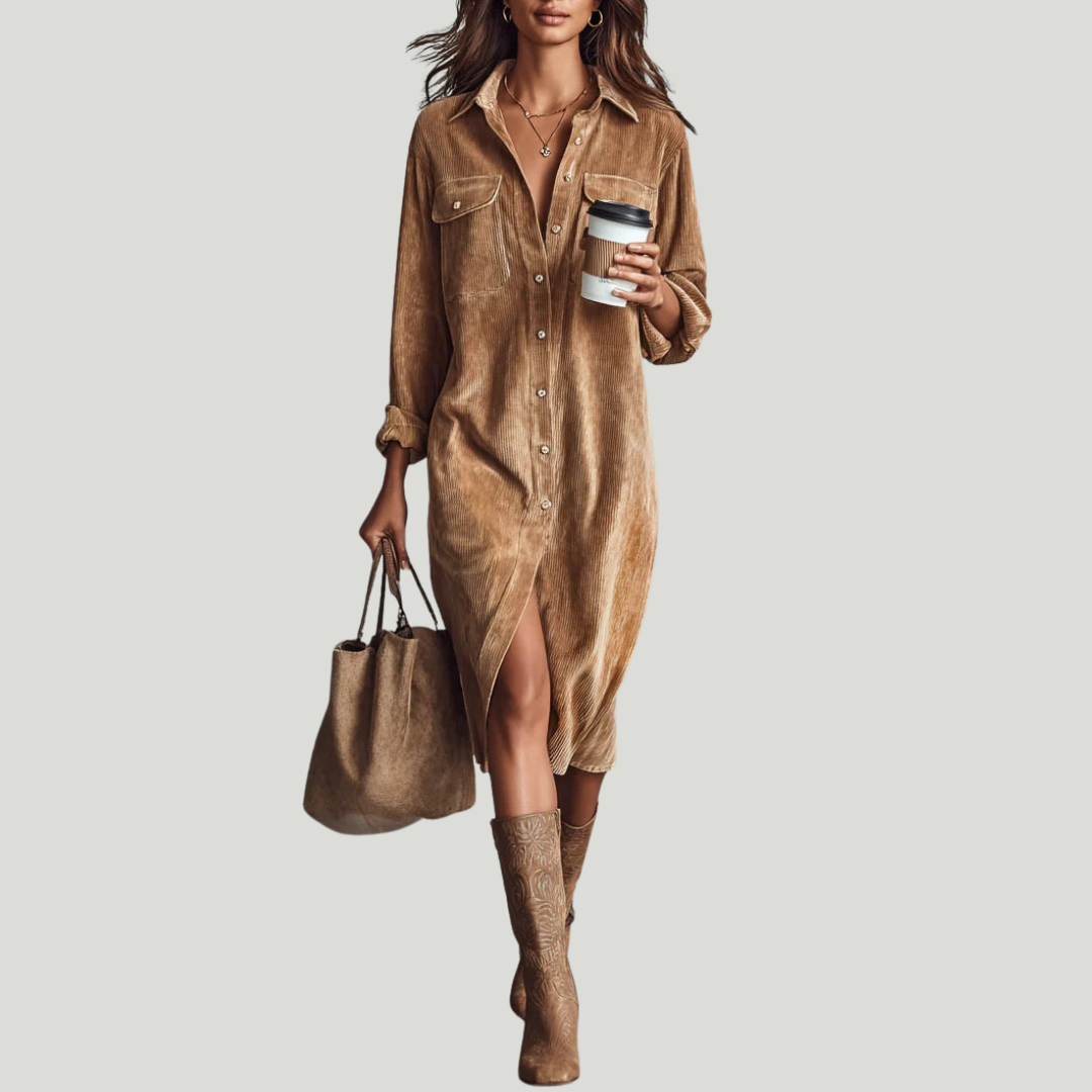 Lova | Robe contemporaine à allure décontractée